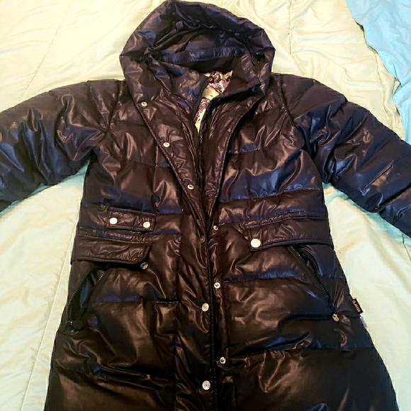 ETIREL Jackets & Blazers - EUC Vintage Parka Black winter puffer jacket